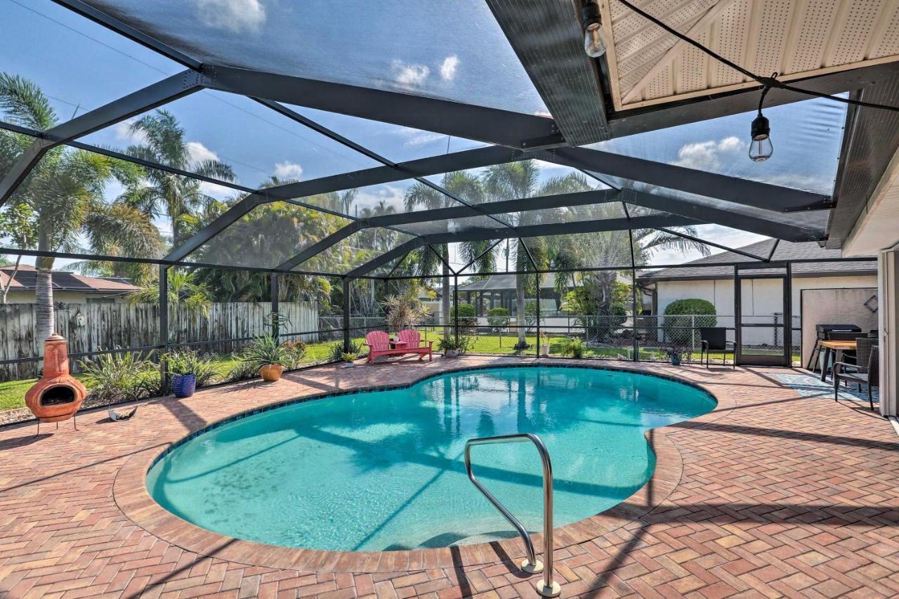 Private Pool And Covered Patio Cape Coral Haven! Exterior photo