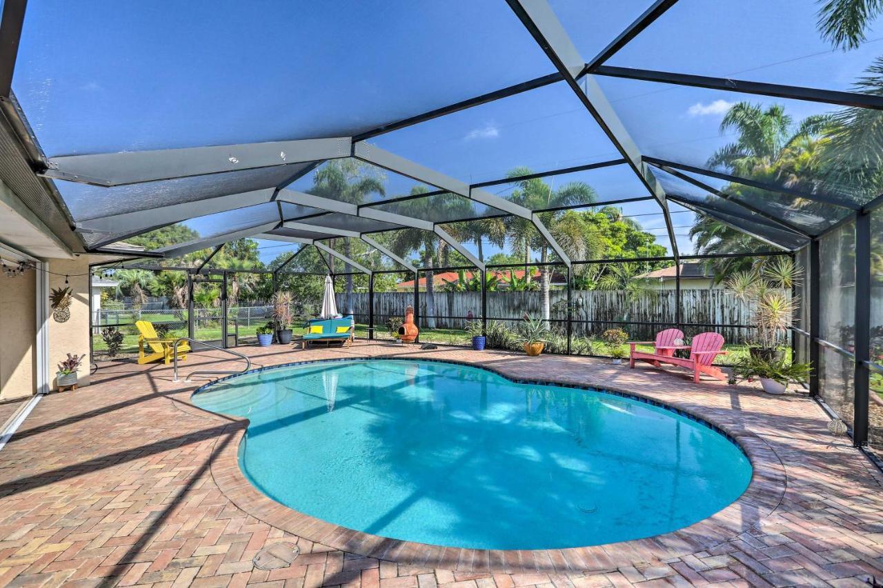 Private Pool And Covered Patio Cape Coral Haven! Exterior photo