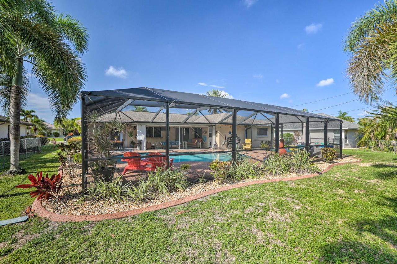 Private Pool And Covered Patio Cape Coral Haven! Exterior photo